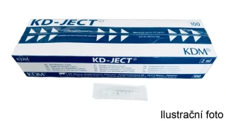 Injekční stříkačka KD-JECT 2ml (balení 100 ks)