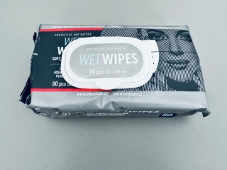 ProNURSE® vlhčené ubrousky pro dospělé 180x200mm (80 ubrousků v balení s plastovým uzávěrem)