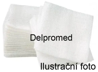 Gázová komprese, nesterilní /17nití/ 8 vrstev (balení 100 ks)