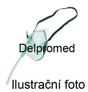 Kyslíková maska s hadičkou 200 cm, PVC