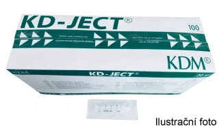 Injekční stříkačka KD-JECT 20ml (balení 100 ks)