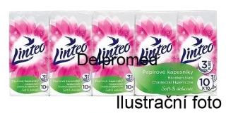 Hygienické kapesníčky LINTEO 3-vrstvé (10 balení) 