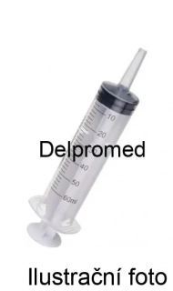 Stříkačka injekční vyplachovací Beroject 50ml (balení 20 ks)