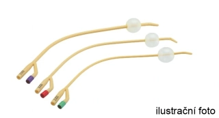 Foley balónkový katétr Tiemann (balení 10 ks)